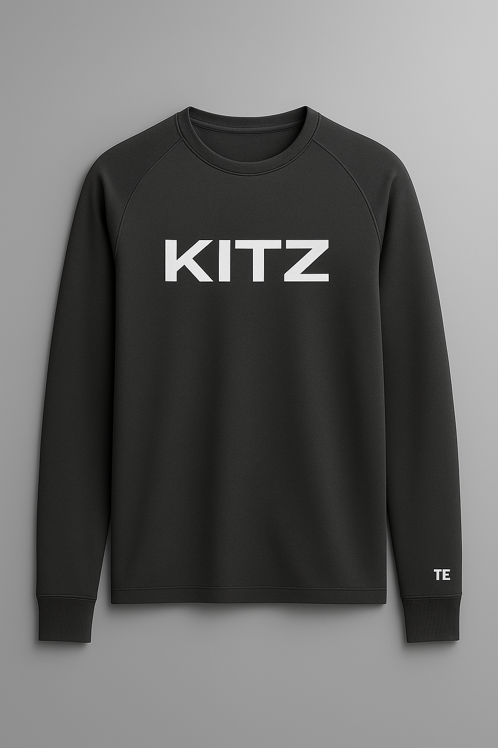 KITZ Essential Crewneck – Midnight Black
